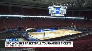 SECs womens basketball tournament tickets go on sale [upl. by Darline]