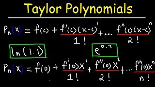 Taylor Polynomials amp Maclaurin Polynomials With Approximations [upl. by Ahsatsan993]