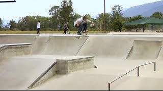 CHRIS RAY GARDNERVILLE SKATEPARK WITH SILENT MIKE [upl. by Erbua]