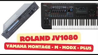 VINTAGE SYNTH JV EDITION 52 new sounds  YAMAHA MONTAGE  M  MODX  PLUS  SOUND LIBRARY [upl. by Alethea921]