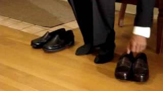 MICHAEL JACKSON SHOES ON BARACK OBAMA [upl. by Nnahsal]