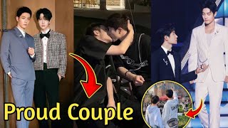 ROMANTIC KISS Wang Yibo and Xiao Zhan surprise fans with their romantic Photos [upl. by Ardnu799]