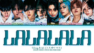 Stray Kids 락 樂 LALALALA Lyrics Color Coded Lyrics [upl. by Timrek]