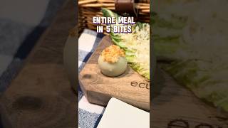 ENTIRE MEAL IN 5 BITES Picnic Basket at Eculent Restaurant Part 2 [upl. by Ardnasil]