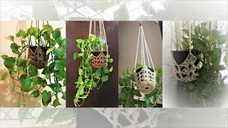 Plant Hanger  CrochetEnglish Subtitles [upl. by Bish503]