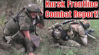 Inside Ukraines Frontline Positions Life On The Kursk Battlefield [upl. by Baryram]