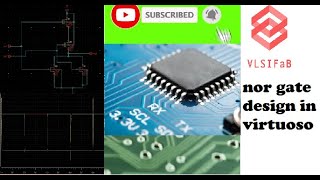 schematic to layout PART1  VIRTUOSO  SCL PDK  PHYSICAL DESIGN  ASIC  VLSIFaB [upl. by Alamat]