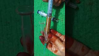 😍 How to make Injection 💉Syringe Mehndi Cone shorts mehndi [upl. by Ciel]