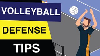 Volleyball Defense Tips For Beginners [upl. by Otinauj]