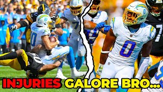 The Chargers Injuries Are Scarier Than The Steelers Loss [upl. by Aruabea600]