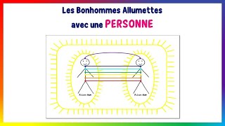 LES BONHOMMES ALLUMETTES AVEC UNE PERSONNE [upl. by Frannie]