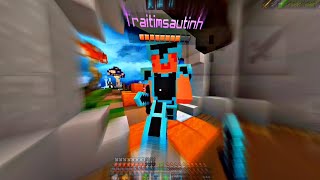 MCPE Solo THE HIVE BedWars GamePlayBedwarsTheHivebedwarthehiveminceraftmcpeminehive [upl. by Ennaeerb259]