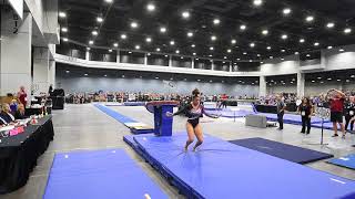 Sekai Wright  Vault 1  2018 Womens Junior Olympic National Championships [upl. by Aurelie]