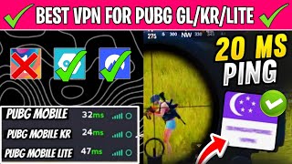 Top 3 VPN for PUBG Global amp KR amp Pubg Lite  Best Vpn For Pubg Mobile Android amp iOS  Pubg best VPN [upl. by Oralie691]