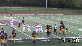 Baldwinsville Modified football vs Henninger 2nd half 2023 [upl. by Mellie]