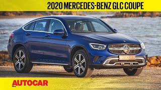 2020 MercedesBenz GLC 300d Coupe Facelift India Review  First Drive  Autocar India [upl. by Lory]