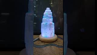 Selenite Crystal Lamp Timelapse [upl. by Ezeerb]