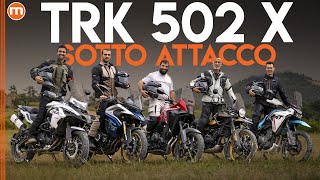 Crossover per patente A2  La SFIDA tra TRK Valico NX500 Himalayan e 450MT [upl. by Sandler]