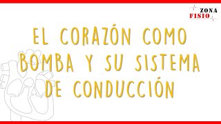 FISIOLOGÍA EL CORAZÓN COMO BOMBA Y SU SISTEMA DE CONDUCCIÓN [upl. by Lledyr]