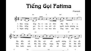 TẬP HÁT  ĐM TIẾNG GỌI FATIMA  PHANXICÔ [upl. by Aremus]