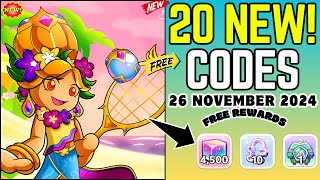 HURRY UP ⚠️ COOKIE RUN OVENBREAK COUPON CODES 26NOVEMBER 2024  COOKIE RUN OVENBREAK REDEEM CODES [upl. by Fulcher355]