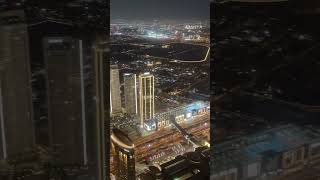 Burjkhalifa night 124 floor shorts ytshorts ytshort youtubevideo excitingvideosmurthy [upl. by Keyte381]