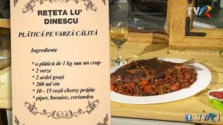 Rețeta lu Dinescu Vinete pane şi plătică „batjocorităquot [upl. by Everson]