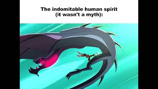 Indomitable Human Spirit Meme Red Raptor Edit [upl. by Mehalick]