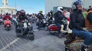 Big 7 National Scooter Rally June 22nd 2024 Margate [upl. by Nnylyt]