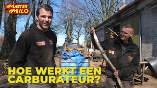 Waarom loopt deze brommer niet goed Carburateur uitleg MasterMiloHelpdesk [upl. by Ehcropal475]