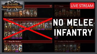 Conquest Mode without Melee Infantry  Tournament Stream  Total War Warhammer 3 Multiplayer [upl. by Peggie919]