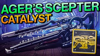 Destiny 2 How to Get the Agers Scepter CATALYST  What It Does amp Destructible Wall Bug S15Lost [upl. by Aerdied]