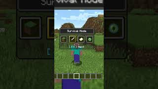 New Way to change gamemode minecraft pclaptopjava editionshortsytshortfeatureshort videos [upl. by Iruam]