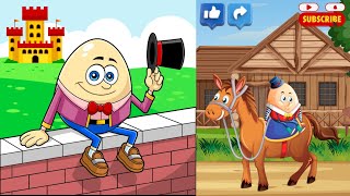 Humpty Dumpty  Nursery Rhymes amp Kids Songs  Happy Kids TV [upl. by Bergeman]