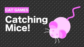 CAT GAMES  Catching Mice Entertainment Video for Cats to Watch [upl. by Lorrac456]