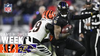 Cincinnati Bengals vs Baltimore Ravens  2023 Week 11 Game Highlights [upl. by Junji]