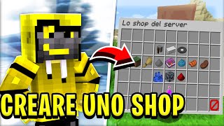 SHOP ottimizzato per il TUO SERVER Minecraft  Creo un server Minecraft insieme a voi [upl. by Rodenhouse]