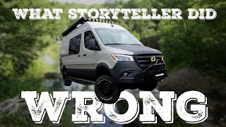 SHORT COMINGS ON STORYTELLER OVERLAND BEAST MODE [upl. by Afaw]