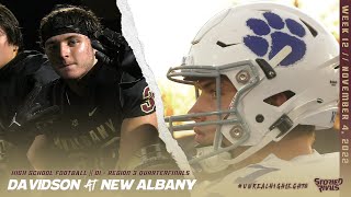 New Albany Davidson Clash in Quarterfinal 🏈 [upl. by Yrocal142]