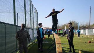 US Soldiers Partner with Romanian Youth Organization to Prepare Future Military Students B Roll [upl. by Buroker]