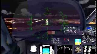 FSX ᴴᴰ  iFly 737  TestFlight and HUD [upl. by Flor213]