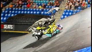 SCARIEST SNOWMOBILE FRONTFLIP CRASH [upl. by Miehar124]