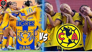 TIGRES FEMENIL VS AMÉRICA FEMENIL  JORNADA 14 [upl. by Liebman]