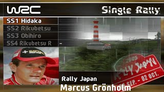 World Rally Championship PSP 2005 Single Rally Expert 13 [upl. by Esom833]