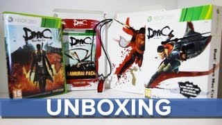 DmC Devil May Cry Son of Sparda Edition Unboxing  Eurogamer [upl. by Timothy712]