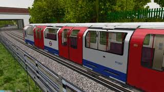 Open BVE  the Central Line [upl. by Hanley245]