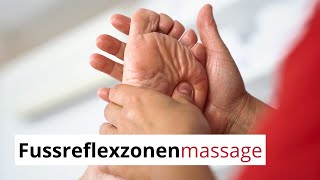 Fussreflexzonenmassage  Physiozentrum [upl. by Cuda781]