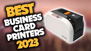 Best Printer For Business Cards in 2023  Impress Clients with these Top Choices [upl. by Adnilg]