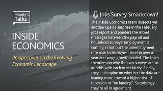 Inside Economics Podcast 154  Jobs Survey Smackdown [upl. by Solrak116]