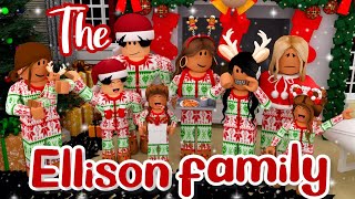 Official FAMILY Christmas Intro  Bloxburg Family Roleplay  Zaryee [upl. by Johnsson482]